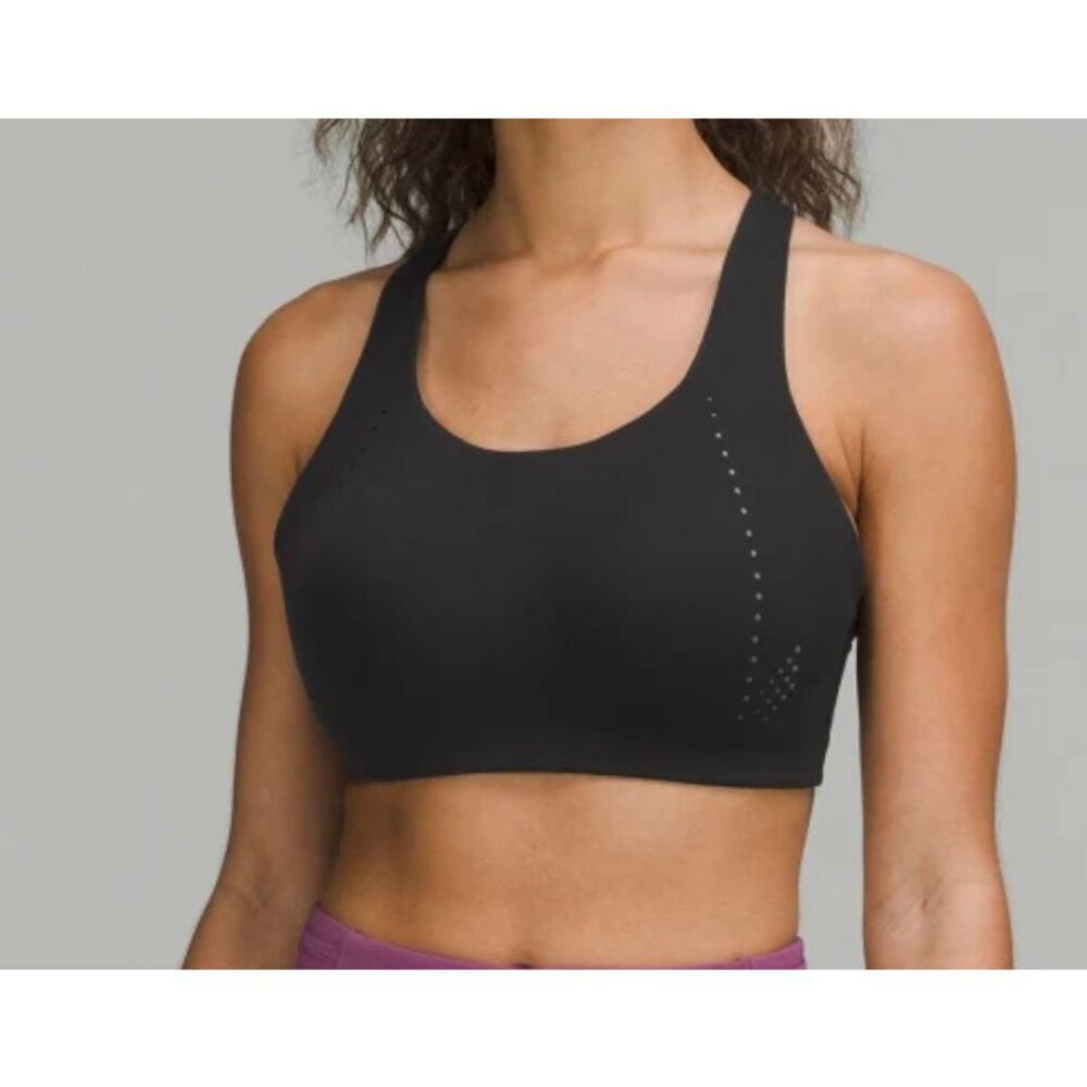 lululemon athletica Black High-Support Sports Bra